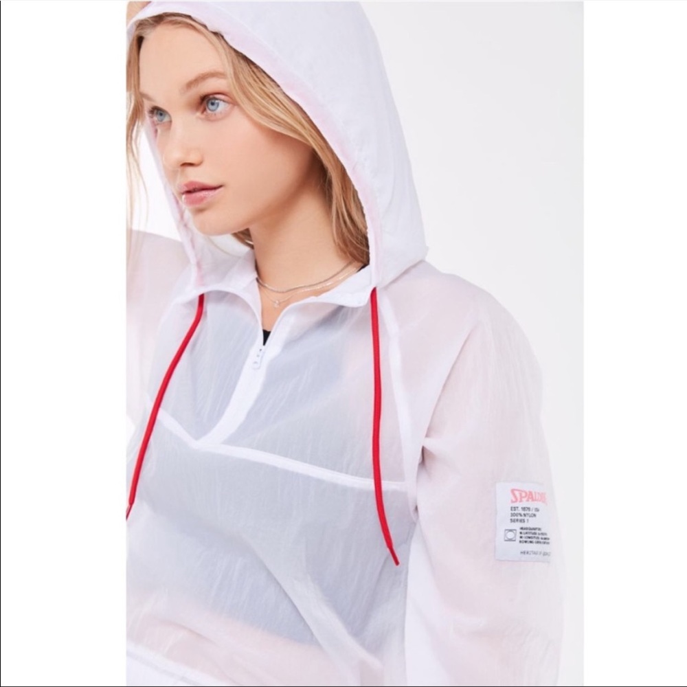 Spalding Sheer Woven Windbreaker Jacket